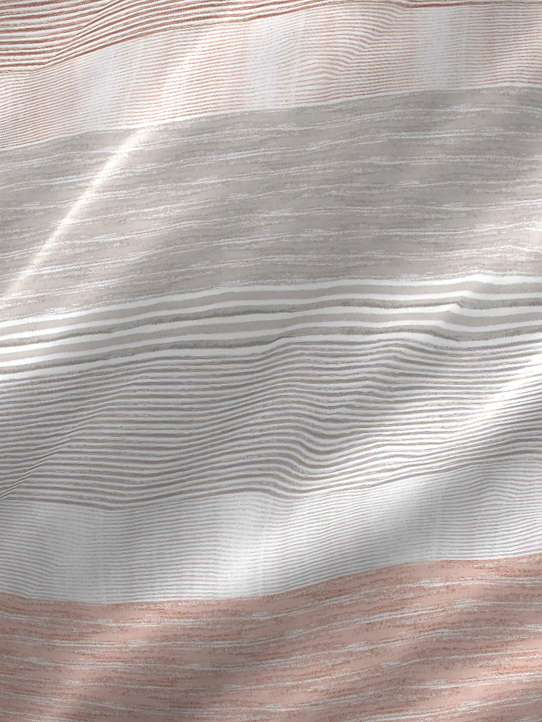 Cool Night -1 225 TC Chief Value Cotton Super Fine Grey Colored Stripes Print Single Bed Sheet Set