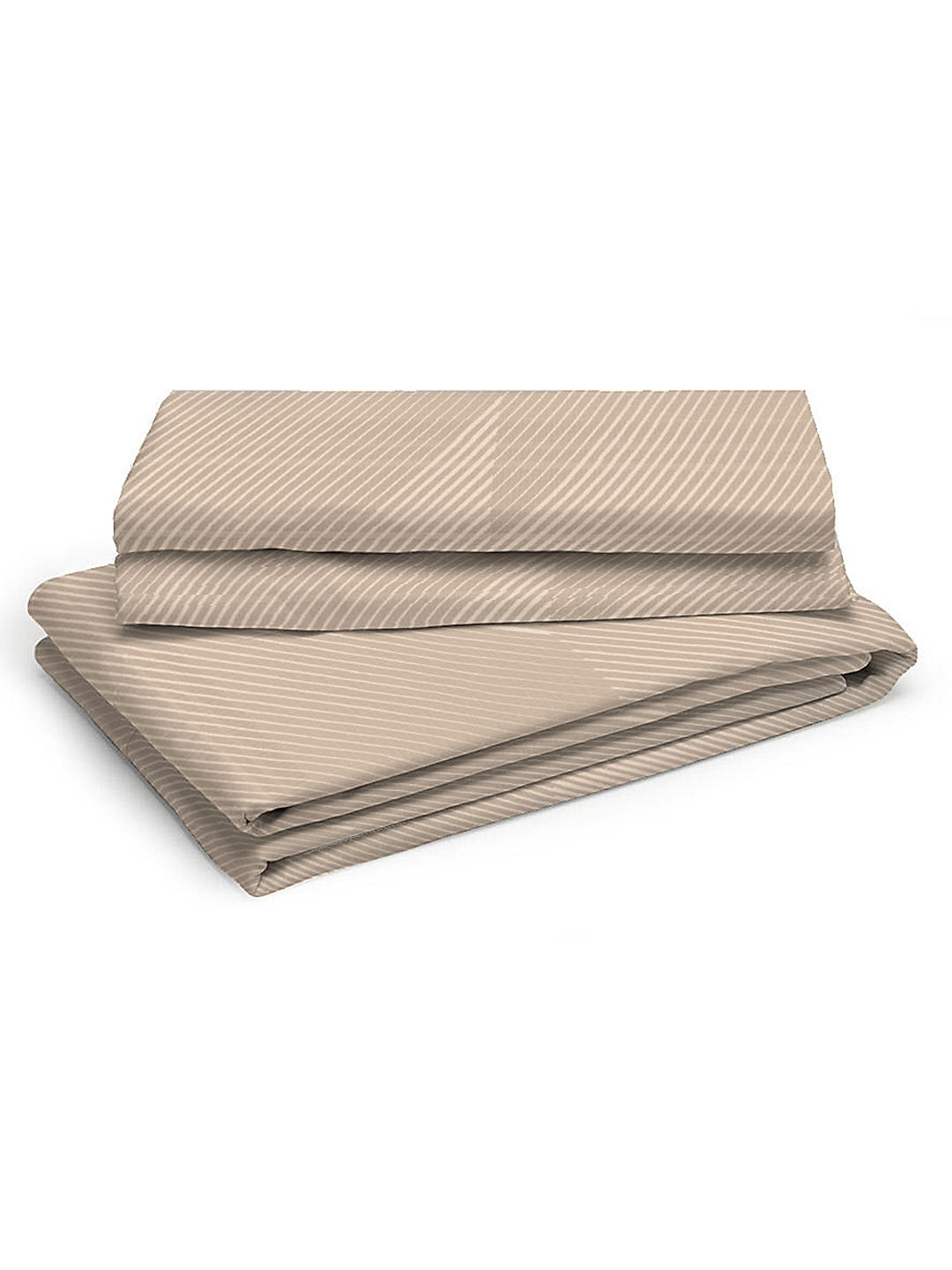 Mystic Hues 270 TC 100% cotton Super Fine Brown Colored Geometric Print King Bed Sheet Set