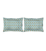 Celebrity 400 TC 100% Cotton Ultra Fine Blue Floral Print King Bedsheet Set