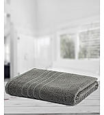 Kalpavriksha 100% Organic Cotton 550 GSM Soft & Fluffy Grey Bath Towel
