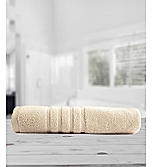 Kalpavriksha Cotton Bamboo 550 GSM Soft & Fluffy Ivory Dyed Bath Towel
