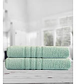 Kalpavriksha 100% Organic Cotton 550 GSM Soft & Fluffy Green Bath Towel