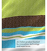 Rasta Rhyms 100% Fine Cotton Multicolor Stripes Print King Bedsheet Set