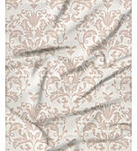Luxe Loom Super Fine Quality 100% Cotton 600 TC Satin Weave Peach King Bedsheet with 4 Pillow Covers