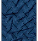 Radiance 825 TC Cotton Polyester Blended Fabric Satin Weave Navy Blue King Bedsheet with 2 Pillow Covers
