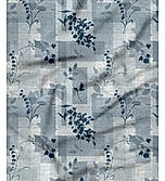 Alpha Geo Valatia 100% Cotton 200 TC Plain Weave Floral Print King Bedsheet with 2 Pillow Covers
