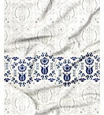 Siesta 100% Cotton 200 TC Ethnic Print King Bedsheet with 2 Pillow Covers