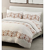 Siesta 100% Cotton 200 TC Ethnic Print King Bedsheet with 2 Pillow Covers