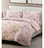 Siesta 100% Cotton 200 TC Floral Print King Bedsheet with 2 Pillow Covers