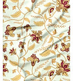 Siesta 100% Cotton 200 TC Floral Print King Bedsheet with 2 Pillow Covers