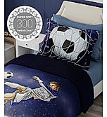 Rock & Room 100% Cotton 300 TC Satin Weave Digitally Printed Single Bedsheet with 1 Pillow Cover