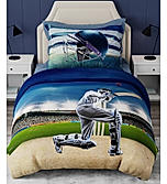 Rock & Room 100% Cotton 300 TC Satin Weave Digitally Printed Single Bedsheet with 1 Pillow Cover