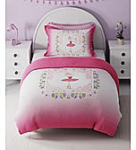 Rock & Room 100% Cotton 300 TC Sain Weave Digitally Printed Single Bedsheet with 1 Pillow Cover