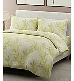 Nature Bouquet 100% Cotton 300 TC Printed Scented King Bedsheet with 2 Pillow Covers (Green Apple Fragrance)