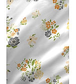 Iris Gaze 100% Cotton 160 TC Multicolor Floral Print King Bedsheet with 2 Pillow Covers