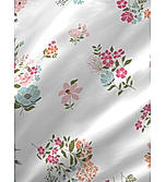 Iris Gaze 100% Fine Cotton Multicolor Floral Print King Bedsheet Set