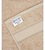Luxe Loom 100% Cotton 550 GSM Bath Towel - Soft Sand (Beige)