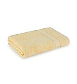 Luxe Loom 100% Cotton 550 GSM Bath Towel - Yellow