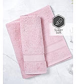 Luxe Loom 100% Cotton 550 GSM Bath Towel - Blush Pink