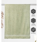 Luxe Loom 100% Cotton 550 GSM Bath Towel - Green