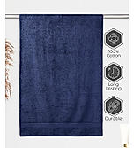 Luxe Loom 100% Cotton 550 GSM Bath Towel - Blue Sail