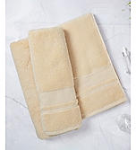 Platinum Pulse 100% Cotton 625 GSM Bath Towel - Beige