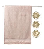 Platinum Pulse 100% Cotton 625 GSM Bath Towel - Grey Mushroom