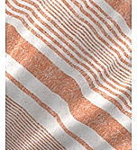 Signature Sateen 100% Cotton 300 TC Coral Stripes Print Anti Viral King Bedsheet with 2 Pillow Covers