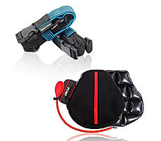 Combo - Air Seat for Medical, Offices, Home, Motorcycle and Car Lumbar Support & Luggage Strap
