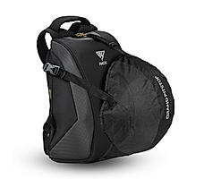 GrandPitstop GRPack Backpack Bike/ Motorcycle Helmet Cover for Bikers (Black)