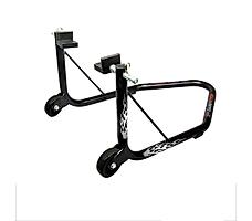 Non-Dismantable Classic Rear Paddock Stand without Skate Wheels - Black - (Bike Wt upto: 350 kgs)