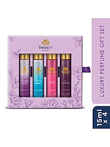 Luxury Perfume Gift Set 15ml x 4 pcs