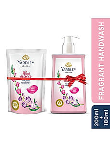 Floral essence Iris & violet Fragrant Handwash 200ml +180ml Free