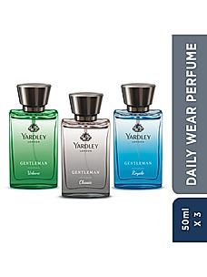 Yardley Gentleman Perfume combo -50ml x 3 Pack of 3