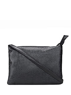 Khadim Women Black Crossbody Bag