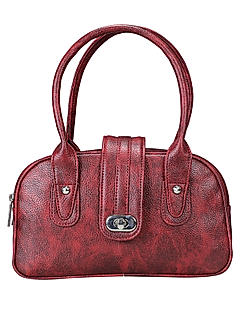 Khadim Women Maroon Batua Bag