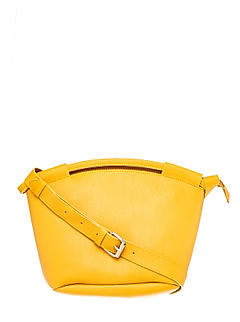 Khadim Women Yellow Crossbody Bag