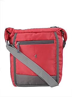 Khadim Men Red Crossbody Bag