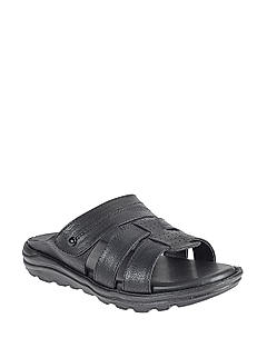 KHADIM Black Casual Mule Slip On Sandal for Men (2140056)