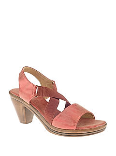 Sharon Red Heel Sandal for Women