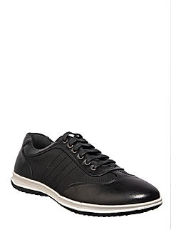 Lazard Black Oxford Casual Shoe for Men