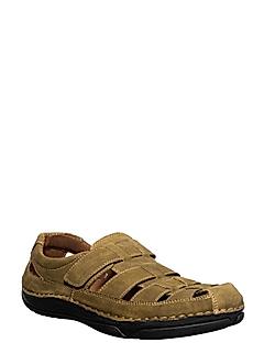 British Walkers Men Olive Casual Sandal 