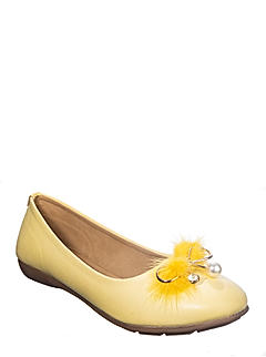 Cleo Yellow Ballerina for Women