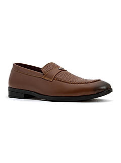 Khadim Tan Slip On Formal Shoe for Men