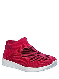 Adrianna Red Casual Sneakers for Girls (4.5-12 yrs)