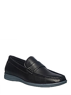 Lazard Black Loafers Casual Shoe for Men