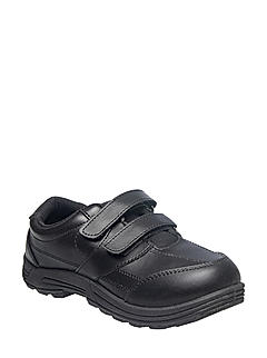 Khadim Black Sneakers School Shoe for Boys (2.5-4.5 yrs)