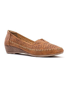 Sharon Tan Brown Loafers Casual Shoe for Women