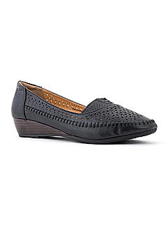 Sharon Black Loafers Casual Shoe for Women