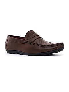 Lazard Brown Loafers Casual Shoe for Men